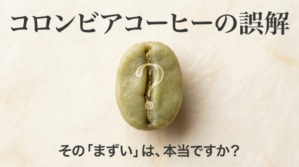 コロンビアのコーヒーがまずい理由とは？酸味の特徴や等級を解説