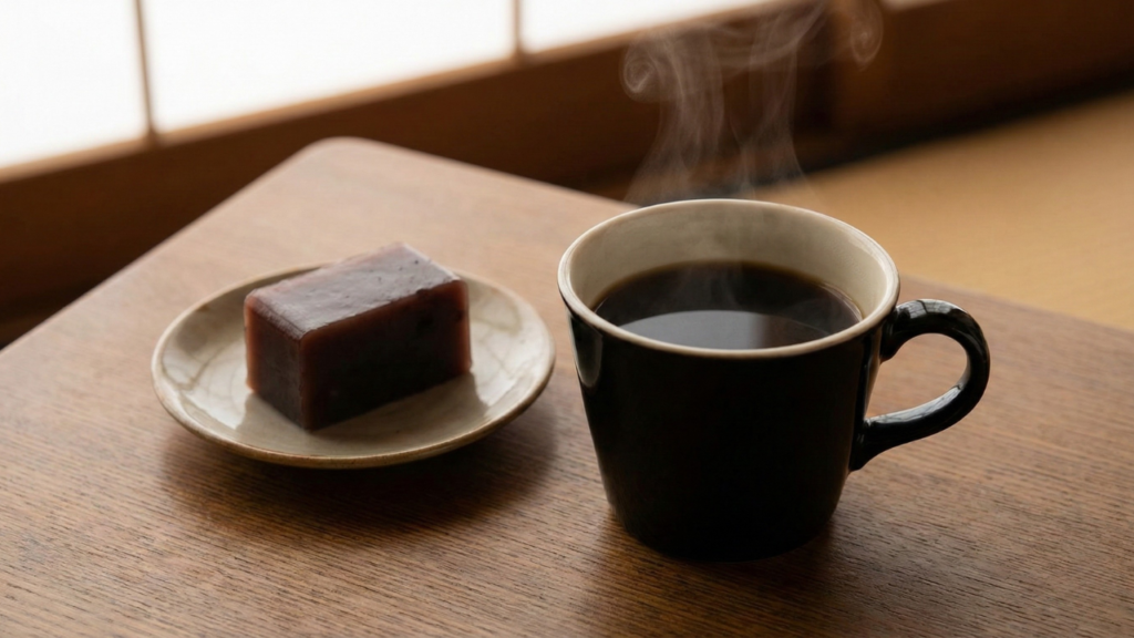 チョコレートや羊羹とペアリングを楽しむ