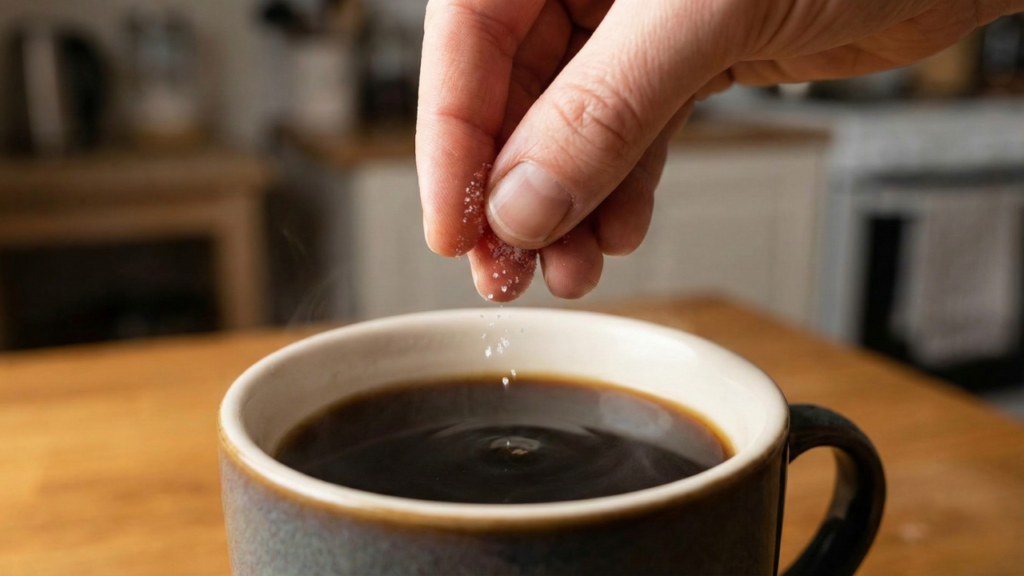 酸味対策として塩を入れる驚きの裏技