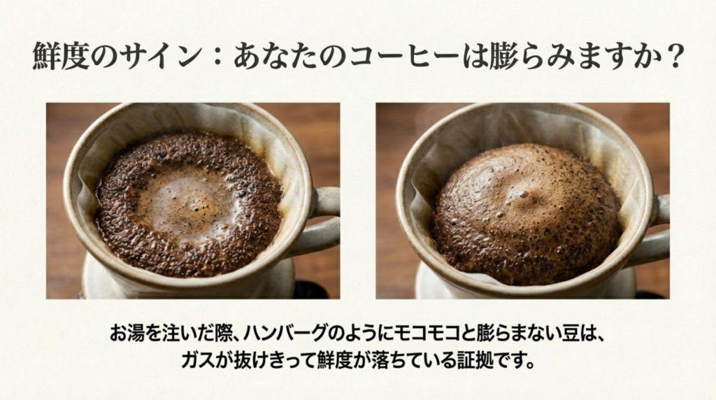 鮮度を見分けるサイン