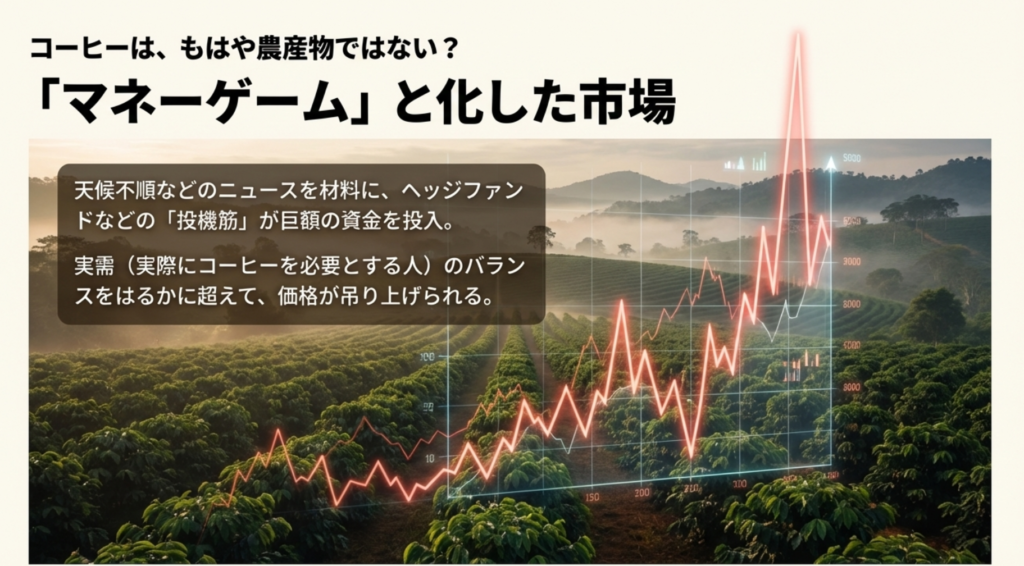投機筋の介入と相場の乱高下